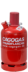 5 kg Propangas, rote CAGOGAS Pfandflasche