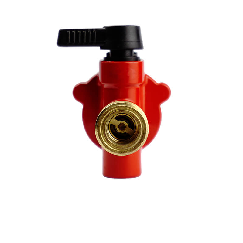 27L rote LPG-Flasche mit Outdoor-Füllsatz - 4 Adapter