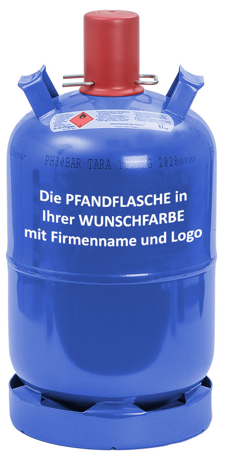 Flaschengas / Drachengas: 5kg Füllung für EURO-Gasflasche